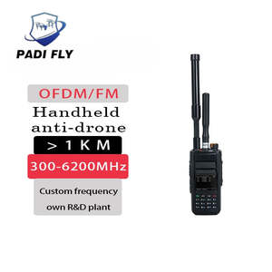 Detector de UAV Portátil Omnidirecional 1-3KM 300-6200MHz de Banda Larga para Alarme Anti-Drone FPV - Product Image 6