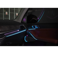 Iluminación Ambiental de 64 Colores para BMW X5 6, Actualización G05/G18, Accesorios para Cubierta de Altavoz de Puerta LED Interior, Luz Ambiental