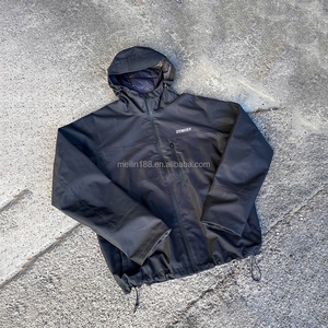 Custom Lightweight Windproof Waterproof Coat Nylon <b>Zip</b> <b>up</b> <b>Jackets</b> Outdoor Street Casual Wear Windbreaker <b>Jackets</b> for Men - Product Image 2