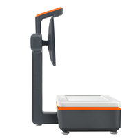 PSJ2500 OEM Caméra de reconnaissance de supermarché Digital AI POS Smart Sticker Label Scale avec imprimante thermique 15kg Capacité Multi-OS