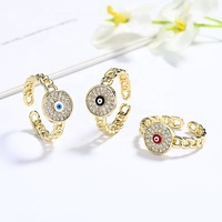Bagues de Bijouterie Fine Oro Joyería en Zircone, Excellente Qualité, Plaqué Or Turc, avec Pierres en Zircone pour Femmes, Vente en Gros