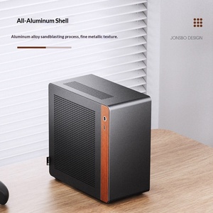 Caja de Ordenador de Escritorio Mini-ITX de Aleación de Aluminio Qiao Si <span class=keywords><strong>Bo</strong></span> N10, Compacta, Portátil y Transpirable, Caja de <span class=keywords><strong>PC</strong></span> NV10 - Product Image 3