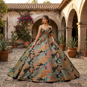 teal and brown wedding dress SASHI MAXI DRESS