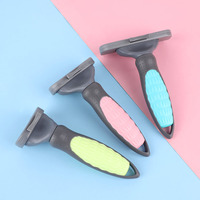 Peigne pour chien et chat à prix de gros, peigne pour animaux de compagnie pour enlever les nœuds, nouveau design, brosse de toilettage