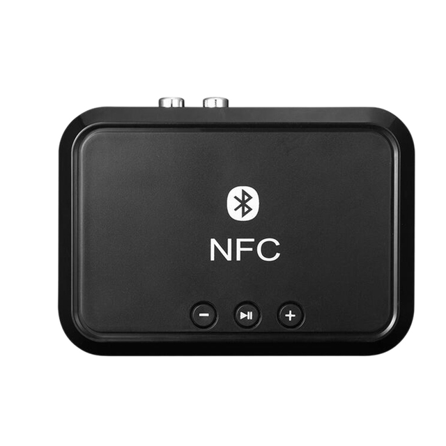 B10 Portable NFC Bluetooth Audio Adapter for Home Theatre Aux RCA Wireless Receiver