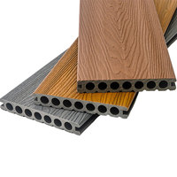 Panneaux de terrasse en composite bois-plastique RCL résistants aux fissures pour l'extérieur
