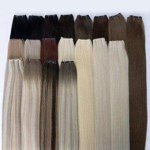 ผมต่อแบบเวฟท์แท้จาก Genius Weft ขายส่ง แบบ Double Drawn สามารถตัดได้ ไม่มีรอยต่อ ไม่รับคืนสินค้า สีบาลายาจแบบ Piano  รับทำโลโก้ตามสั่ง - Product Image 5