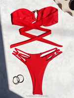 Vente en gros de micro string sexy anneaux de bikini accessoires en métal pour maillots de bain pour femmes distributeurs fabricant de vêtements de plage de luxe