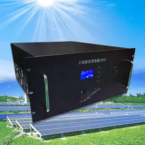 Cabinet Rack Mounting Hybrid Solar Wind Power Inverter 1KW 2KW 3KW 4KW 5KW 6KW 8kw 10kw 12kwDC24V DC48V Power Frequency Inverter