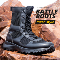 Bottes légères d'été respirantes en maille pour la randonnée, l'entraînement, l'alpinisme, avec fermeture éclair, pour l'extérieur