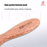 Brosse de toilettage pour animaux de compagnie en bois de haute qualité Fenice, peigne à coussin d'air avec aiguilles en acier inoxydable pour le nettoyage des poils de chiens et de chats