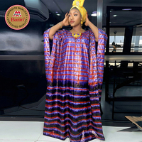 Robe boubou dashiki en bazin riche africain imprimé parfumé noble, robe de mariée traditionnelle malienne originale, robe longue