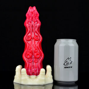 Hellfire serisi at horoz Tentacle yapay penis büyük düğüm köpek yapay penis hayvan silikon canavar yapay penis Anal Plug seks oyuncakları tedarikçisi toptan - Product Image 6