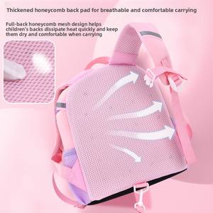 Sacs à dos d'école en nylon imperméable pour filles de <span class=keywords><strong>maternelle</strong></span>, dessin animé, vente en gros, pour les tout-petits - Product Image 3