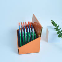 Boîte de présentation pliable personnalisée pour coupe-cigares, impression de logo sur mesure, utilisation en supermarché, papier couché, carton ondulé, intérieur en EVA