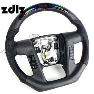 Volant de direction en fibre de carbone mate avec écran LED personnalisé pour Ford <span class=keywords><strong>Raptor</strong></span> F150 6.2 F-150 <span class=keywords><strong>2010</strong></span> 2011 2012 2014 - Product Image 2