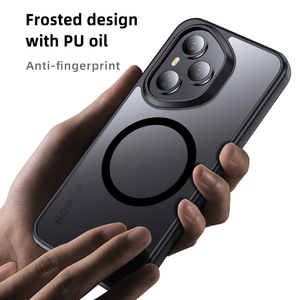 Với Từ Chống Sốc Rõ Ràng Minh Bạch TPU PC Bảo Vệ Điện Thoại Di Động Trường Hợp Đối Với Huawei Honor 400 Nova 14 Pro Cover Quay Lại Trường Hợp - Product Image 5