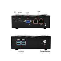 Mini PC Industrial MFC-1000A Intel N97 Alder Lake-N, 4G, 512G, LAN Dual, Pantalla Dual, M.2 NVMe, Win10/11 para POS y Señalización Digital
