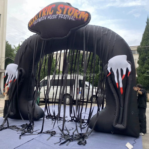 Arco Inflable Gigante de Halloween con Hongo Venenoso para Actividades Temáticas y Festivales de Música Relacionados - Product Image 4