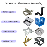 Boîtier en aluminium extrudé pour carte de circuit imprimé, usinage CNC, boîtier d'amplificateur de puissance, boîtier en aluminium extrudé pour applications électriques