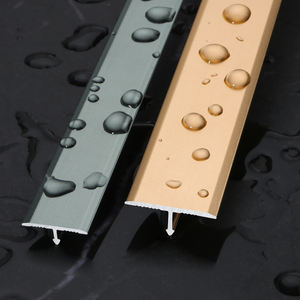 Bande réductrice de carreaux en alliage d'aluminium personnalisée en forme de T pour des transitions de hauteur en douceur entre différentes surfaces de carreaux Garniture de carreaux en métal - Product Image 5