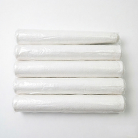 Rouleau de feutre de protection de sol auto-adhésif en polyester blanc, feutre aiguilleté, protection de sol en tissu non tissé