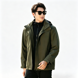 Chaqueta Táctica con Capucha 2 en 1 para Hombre y <span class=keywords><strong>Mujer</strong></span> - Tex Zipper, Resistente al Viento, Impermeable, Transpirable y de Secado Rápido para Relleno - Product Image 5
