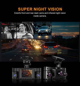 Mini <span class=keywords><strong>1080P</strong></span> 4 canaux Dashcam WiFi voiture DVR <span class=keywords><strong>IR</strong></span> Vision nocturne tableau de bord caméra enregistreur vidéo pour voitures - Product Image 5