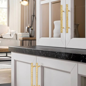 Leichte Luxus Messing Möbel Griff <span class=keywords><strong>Gold</strong></span> Schrank Kleider schrank Türgriffe Schublade Knopf - Product Image 5