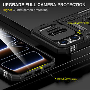 Funda para <span class=keywords><strong>iPhone</strong></span> <span class=keywords><strong>14</strong></span> <span class=keywords><strong>Mini</strong></span>, Compatible con Coche, TPU+PC, Ecológica, con Airbags en las 4 Esquinas, Soporte Metálico, Antiarañazos, Envío Rápido, Directo de Fábrica - Product Image 3