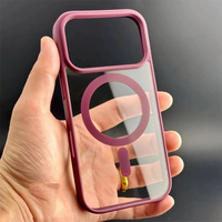Coque de téléphone magnétique en silicone transparente antichoc couleur cristal pour iPhone 15 16 17 18 Pro Max Plus Air – Vente en gros 2026