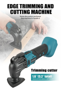 เครื่องมือสั่นสะเทือนอเนกประสงค์แบตเตอรี่ลิเธียม 18V, สำหรับงานถอดประกอบท่อระดับอุตสาหกรรม, รื้อพื้น, อุปกรณ์อเนกประสงค์ - Product Image 4