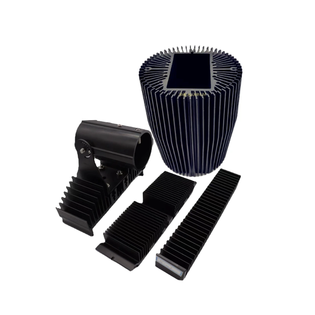 High Quality 6000 Series Alloy LED Light Heat Sink with Bending Cutting & Welding Services for Efficient Cooling
