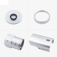 Carcasa Impermeable IP60 para Cámara, Cubierta Blanca para Interiores/Exteriores para Cámaras de Seguridad IR