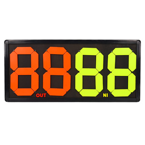 Tablero de visualización de fútbol electrónico de dos lados NumberDisplay Sports Football <span class=keywords><strong>Score</strong></span> Tablero de sustitución electrónica Fútbol - Product Image 1