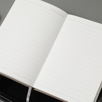DEPAI A5 Cuaderno de Direcciones con Cubierta de Cuero Sintético PU, Serie Gratitud, Encuadernación Térmica, 100 Hojas, Bolígrafo, Papelería, Set de Regalo en Caja, ¡Oferta Caliente!