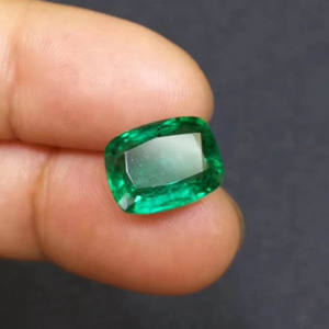 SGARIT-joyería de piedras preciosas grandes y preciosas de lujo, con precio al por mayor, Esmeralda natural verde vivo de 5.23ct - Product Image 6