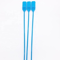 Sceau de sécurité en plastique imprimé personnalisé pour conteneur, avec verrouillage automatique, haute résistance à la traction, HBYT YT-PS619