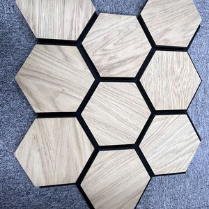 Panneau Acoustique Vente en Gros Éclairage Led Panneaux Acoustiques Panneau Mural Bois Couleur Chêne Neu. Holz Lot de 8 panneaux acoustiques muraux Isol - Product Image 4