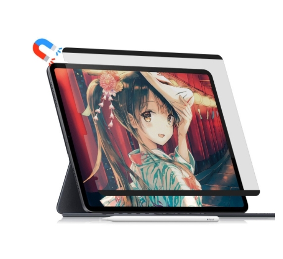 Tablet Guard Bubble Free Magnetic Paper Like Film for iPad Pro 13 Screen Protector iPad Air 13 Micas Protective iPad Mini 2024