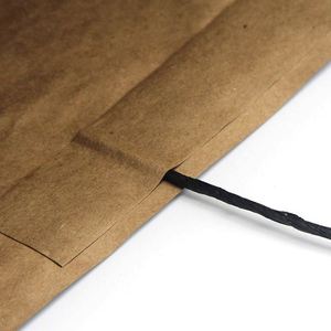 Bolsas de Papel Kraft Grandes para Comida para Llevar, Reciclables, con Asa, Impresión de Logotipo Personalizada, Precio al por Mayor - Product Image 5