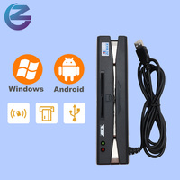 Lecteur de cartes MSR/IC/RFID/PSAM de bureau USB ZCS160 2024 de haute qualité, facile à développer avec SDK