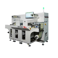 Vorey VD3350 2S Découpeuse numérique à deux postes haute performance pour étiquettes autocollantes en rouleau, idéale pour les commandes en gros volumes