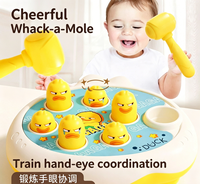 Jeu éducatif et amusant pour apprendre les coups de marteau : Machine de jeu de frappe pour l'éveil des bébés et des tout-petits (garçons et filles)