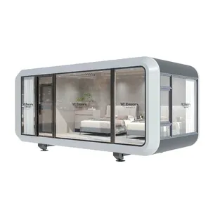 Resort Hotel Camping House 2023 Fashion Design Space Capsule House Smart Home Integrated Control System