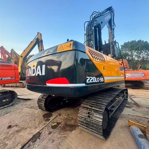 รถขุดตีนตะขาบฮุนไดมือสอง ขนาด 22 ตัน สำหรับงานวิศวกรรม นำเข้าแท้ ทรงพลัง สีเดิมจากโรงงาน - Product Image 4