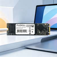 PUSKILL M.2 NGFF SSD 2280 SATA III 128GB 256GB 512GB 1TB 2TB Internal Solid State Drive untuk Gaming Desktop Laptop