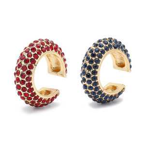 HOVANCI 2020 New Arrival Multicolor CZ Crystal Ear Cuff C Shaped Ear <strong>Clips</strong> No Pierced <strong>Clip</strong> <strong>on</strong> <strong>Earring</strong> for Women - Product Image 5