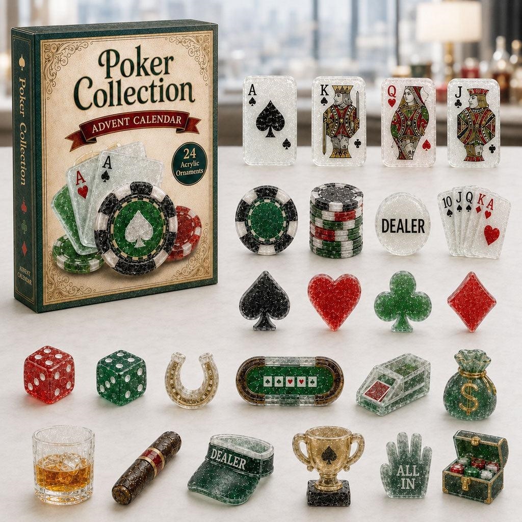 Boîte surprise de poker en cristal 2026