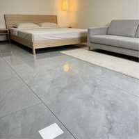 600x1200mm Hochtransparente Glasierte Porzellanfliesen Weißer Marmor Glänzende Wand- und Bodenfliesen Säurebeständig Modern für Halle Hotel Villa